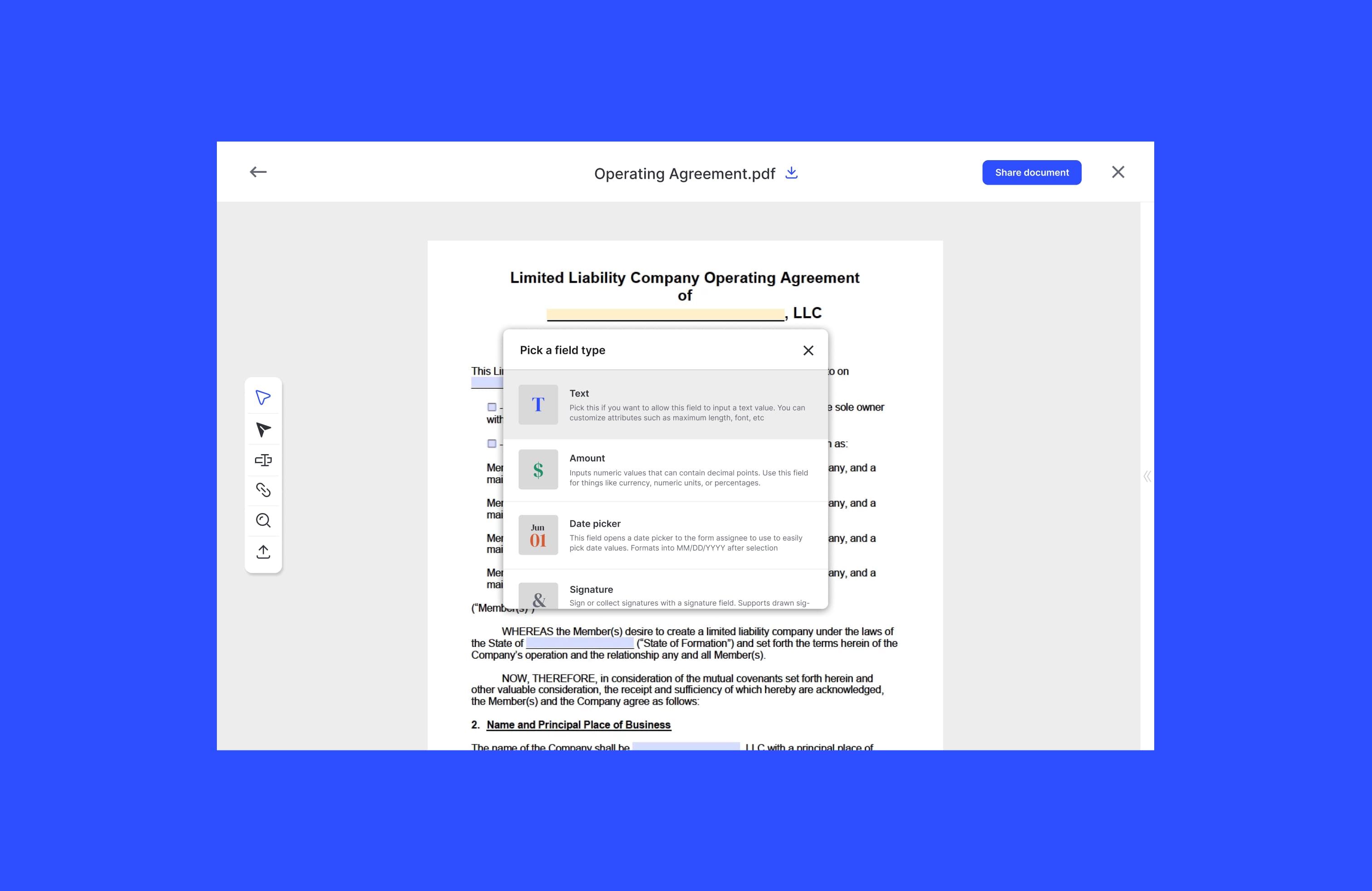Cover Image for How to create a fillable PDF form to collect signatures